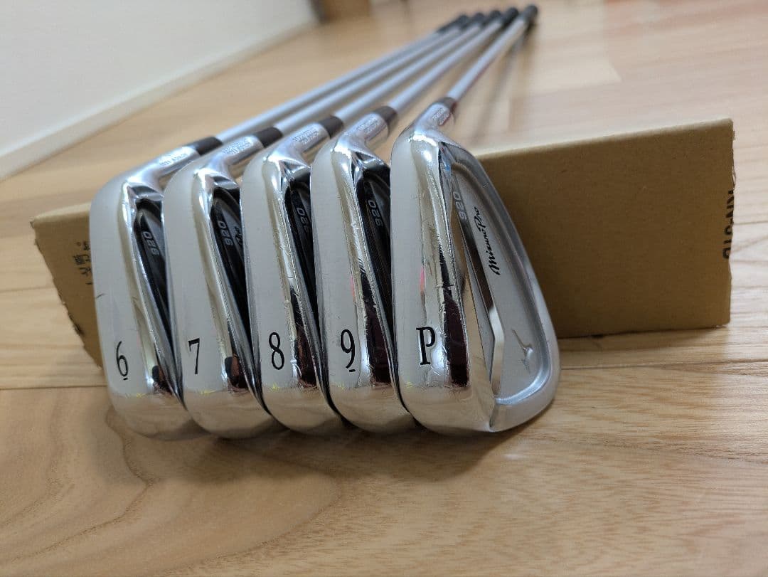 Mizuno Pro 920 Irons 6-9 (5pc) — Flex R — Japan Model, Used