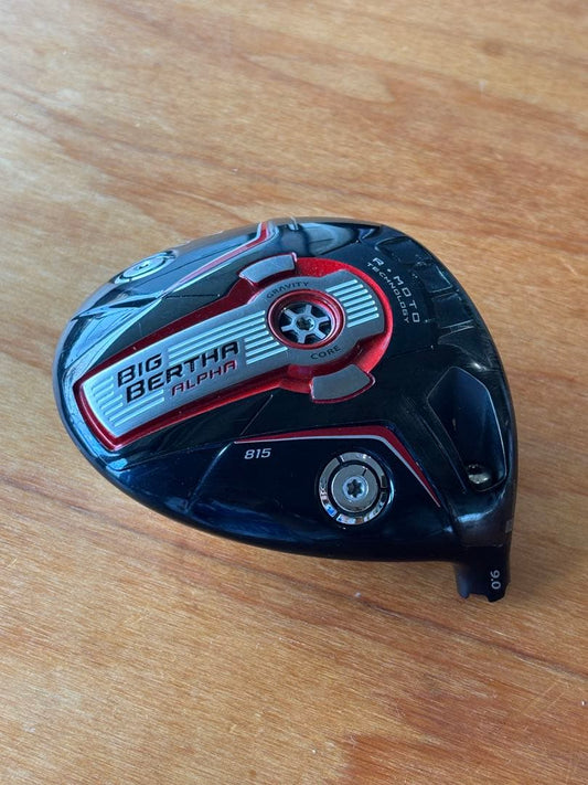 Callaway Big Bertha Alpha 815 9.0° Driver Head Only — Japan Model, Used
