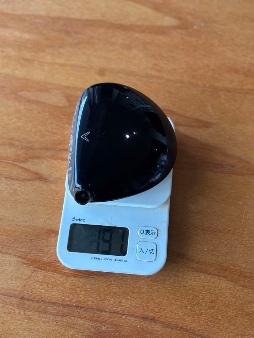 Callaway Big Bertha Alpha 815 9.0° Driver Head Only — Japan Model, Used