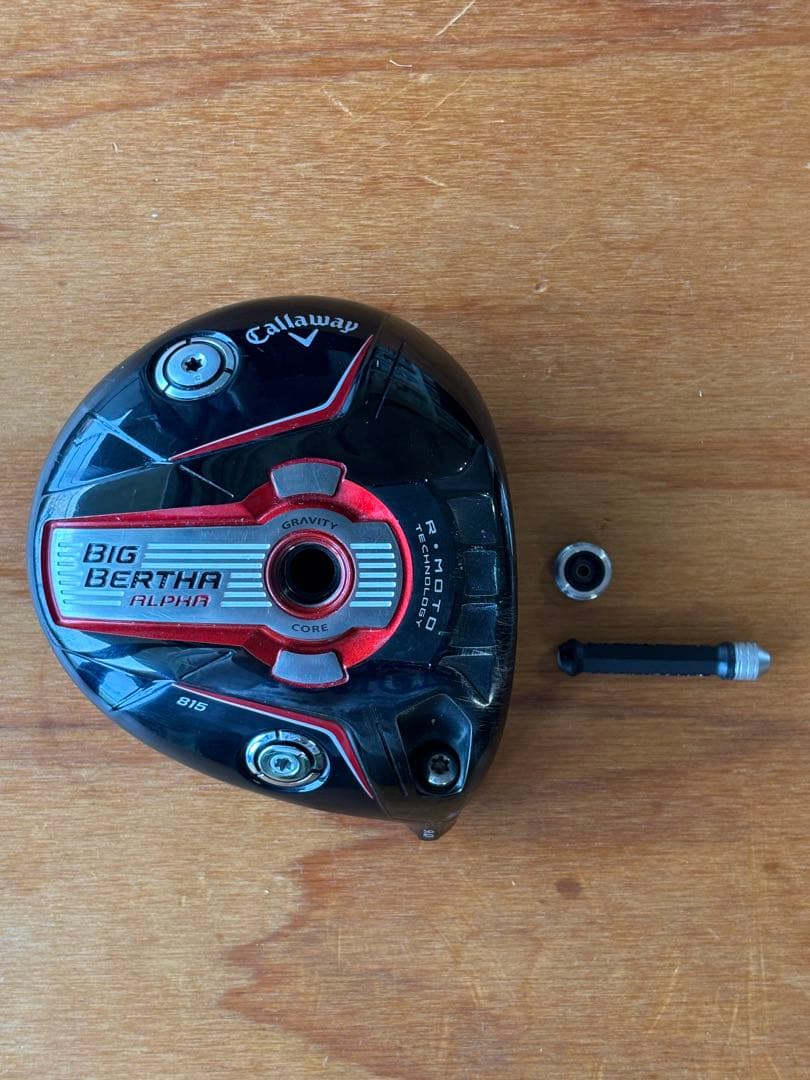 Callaway Big Bertha Alpha 815 9.0° Driver Head Only — Japan Model, Used