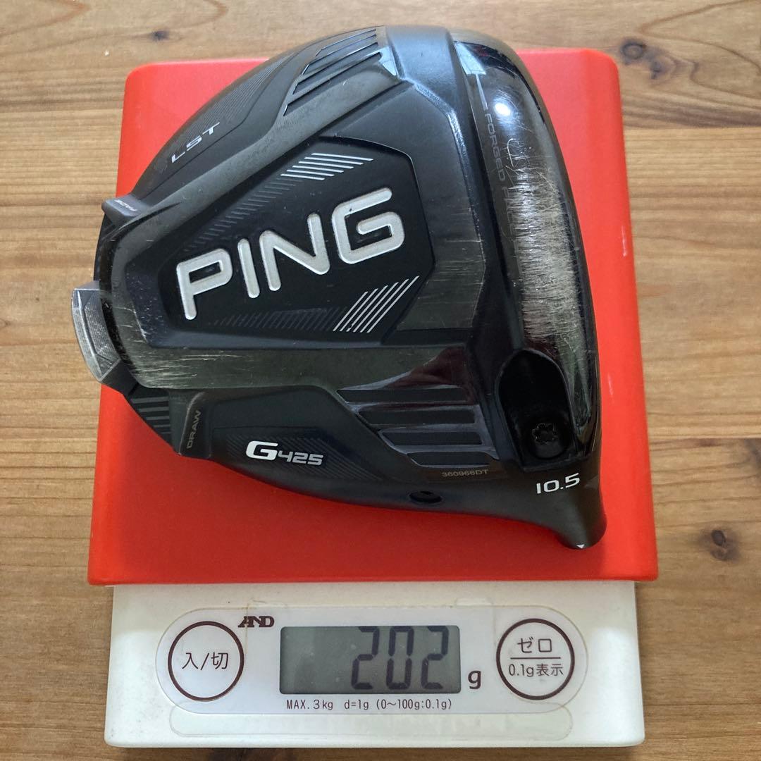 Ping G425 LST 10.5° Driver Head Only — Japan Model, Used