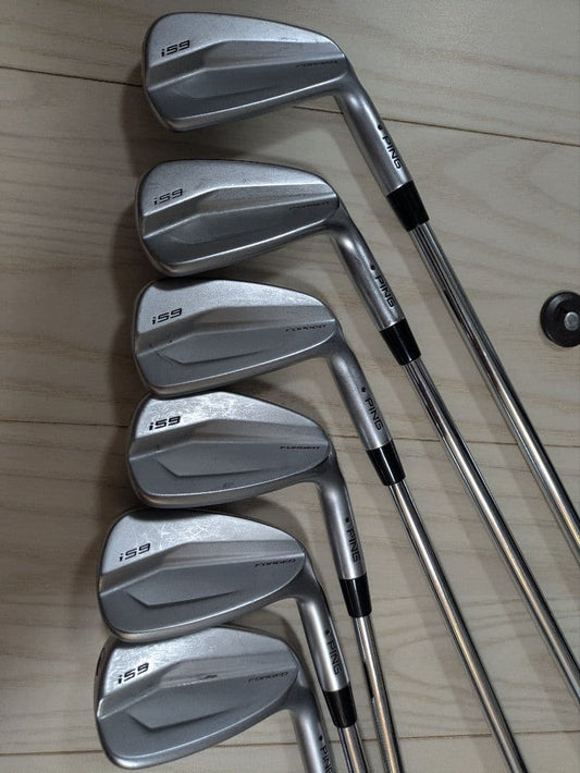 Ping i59 Irons 5-9W (6pc) — Dynamic Gold S200 X — Japan Model, Used