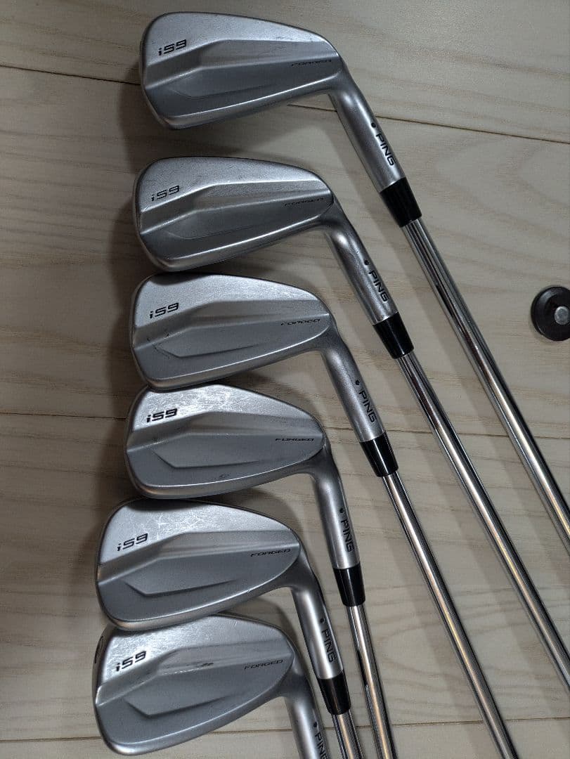 Ping i59 Irons 5-9W (6pc) — Dynamic Gold S200 X — Japan Model, Used