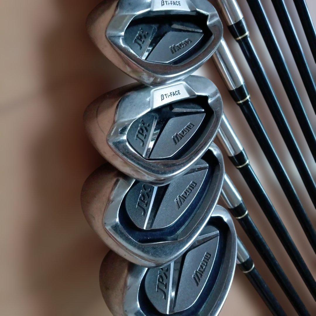 Mizuno JPX E500 Ti Irons 5-9 (8pc) — Japan Model, Used