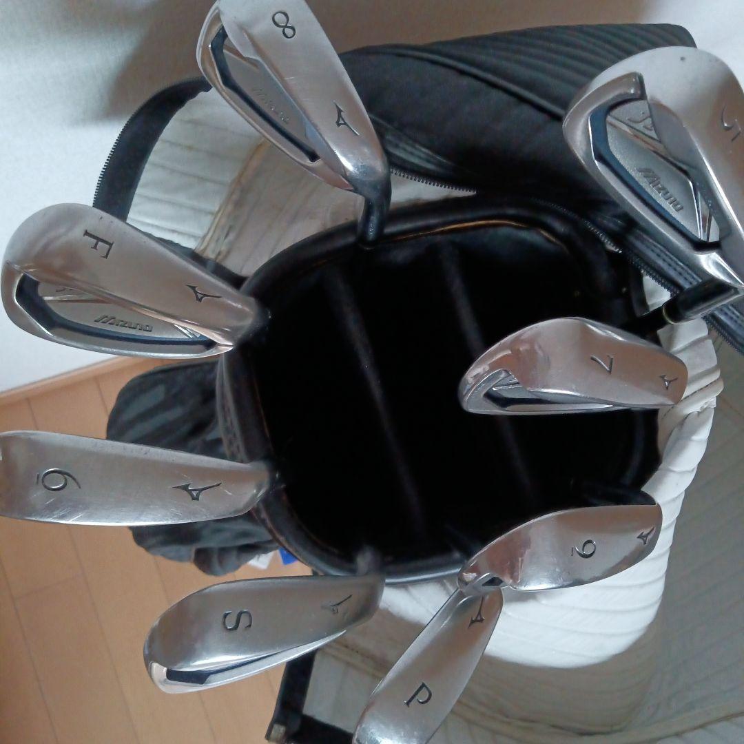 Mizuno JPX E500 Ti Irons 5-9 (8pc) — Japan Model, Used