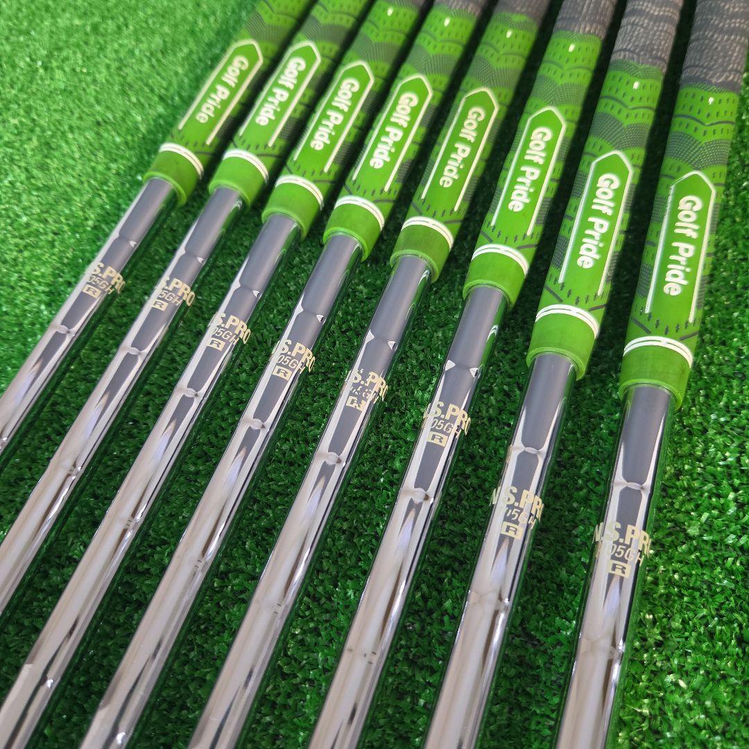 TaylorMade RSi 1 Irons 3-PW (8pc) — NS PRO R — Japan Model, Used