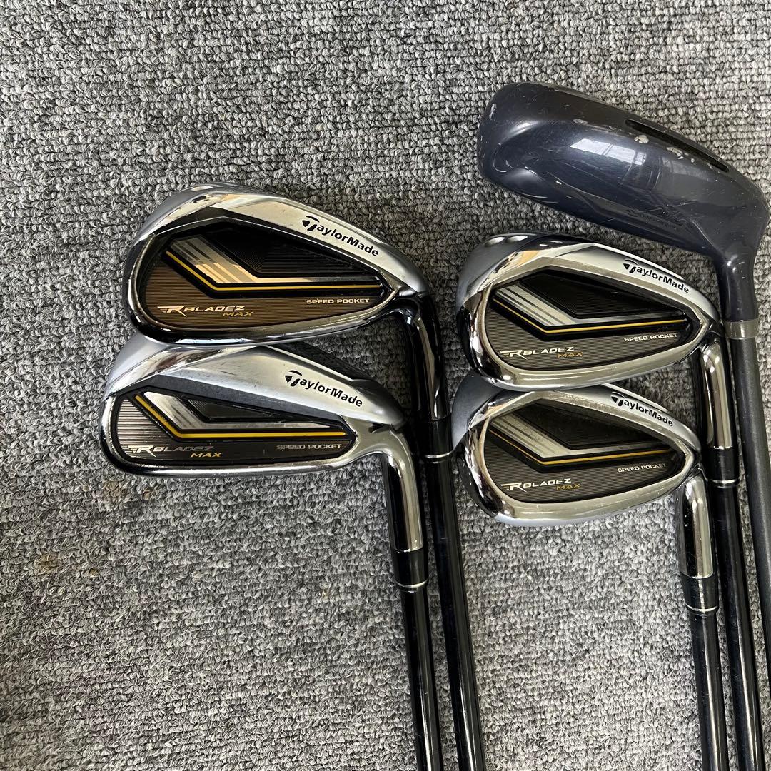 TaylorMade ROCKET BLADEZ Irons (5pc) — Flex S — Japan Model, Used