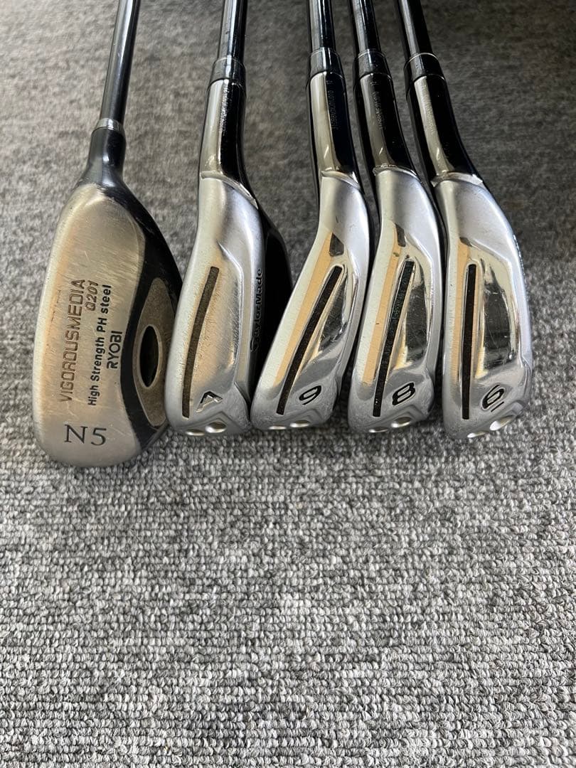 TaylorMade ROCKET BLADEZ Irons (5pc) — Flex S — Japan Model, Used