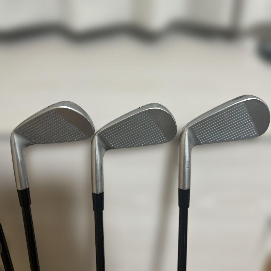 TaylorMade P7MC Irons 6-PW (5pc) — Diamana — Japan Model, Used