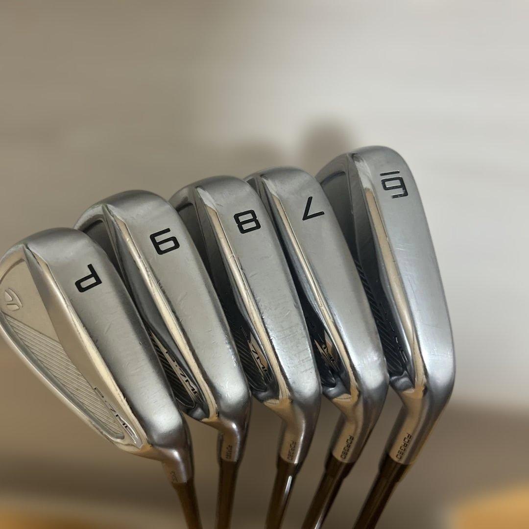TaylorMade P7MC Irons 6-PW (5pc) — Diamana — Japan Model, Used