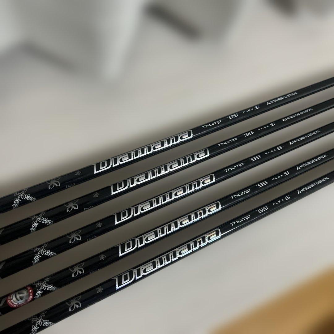 TaylorMade P7MC Irons 6-PW (5pc) — Diamana — Japan Model, Used