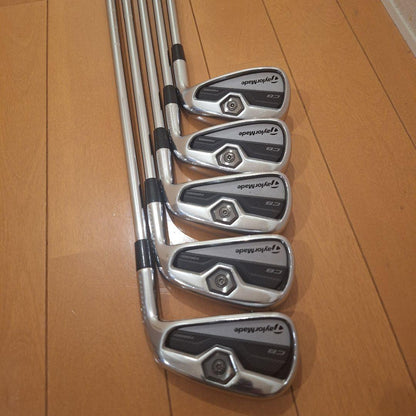 TaylorMade Tour Preferred CB Irons 5-9 (5pc) — Flex S — Japan Model, Used