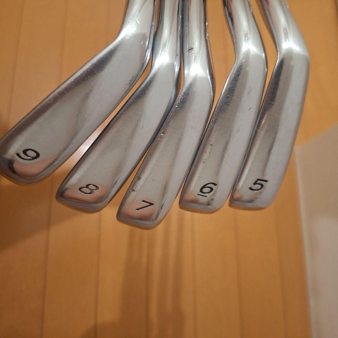 TaylorMade Tour Preferred CB Irons 5-9 (5pc) — Flex S — Japan Model, Used