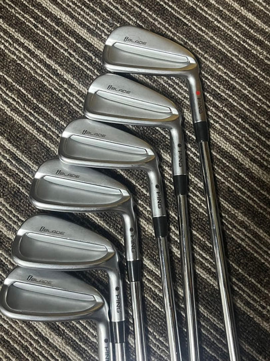 Ping iBlade Irons 5-PW (6pc) — Modus3 125 — Japan Model, Used