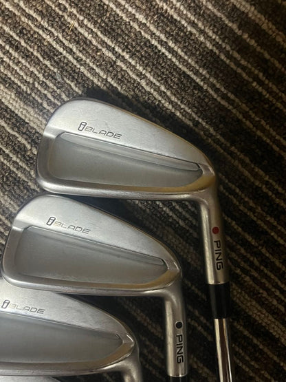 Ping iBlade Irons 5-PW (6pc) — Modus3 125 — Japan Model, Used