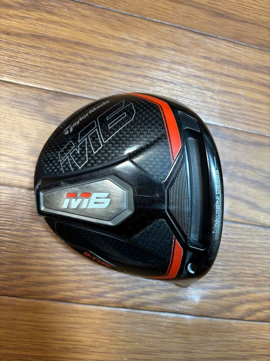 TaylorMade M6 D-Type 9.0° Driver Head Only — Japan Model, Used