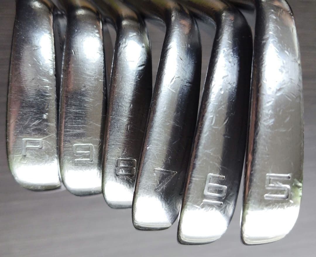 TaylorMade P-7MB Irons 5-PW (6pc) — Dynamic Gold S200 — Japan Model, Used