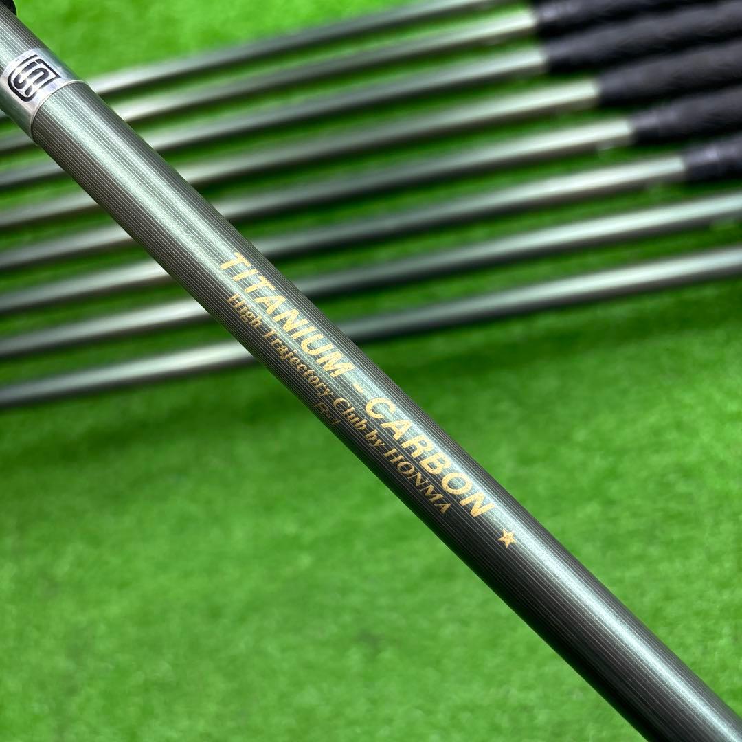 HONMA LB-280 Irons 4-11,SW (9pc) — Flex R — Japan Model, Used