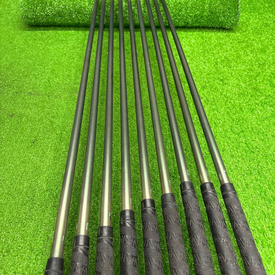 HONMA LB-280 Irons 4-11,SW (9pc) — Flex R — Japan Model, Used