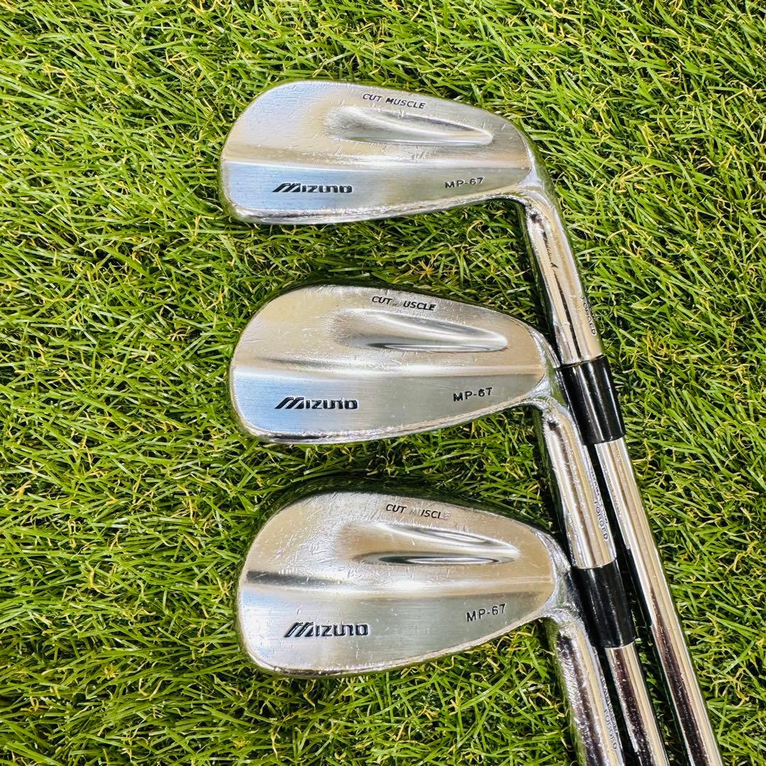 Mizuno MP-62 Irons 4-PW (7pc) — Dynamic Gold S200 S — Japan Model, Used