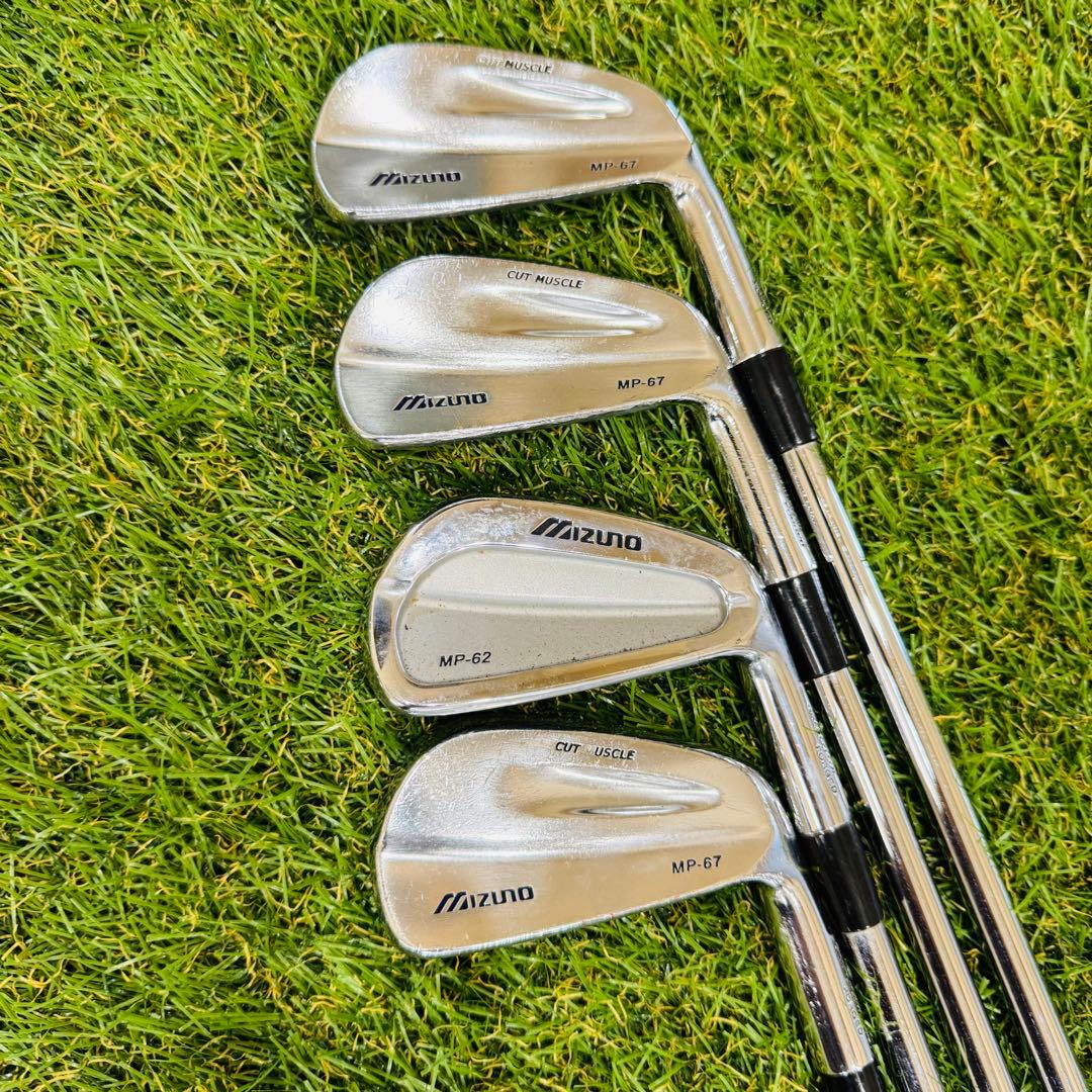 Mizuno MP-62 Irons 4-PW (7pc) — Dynamic Gold S200 S — Japan Model, Used