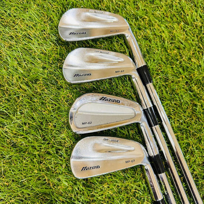 Mizuno MP-62 Irons 4-PW (7pc) — Dynamic Gold S200 S — Japan Model, Used
