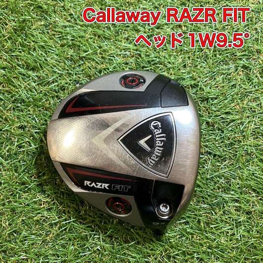 Callaway Razr Fit 9.5° Driver Head Only — Japan Model, Used