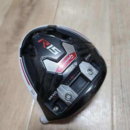 TaylorMade R15 10.0° Driver Head Only — Japan Model, Used