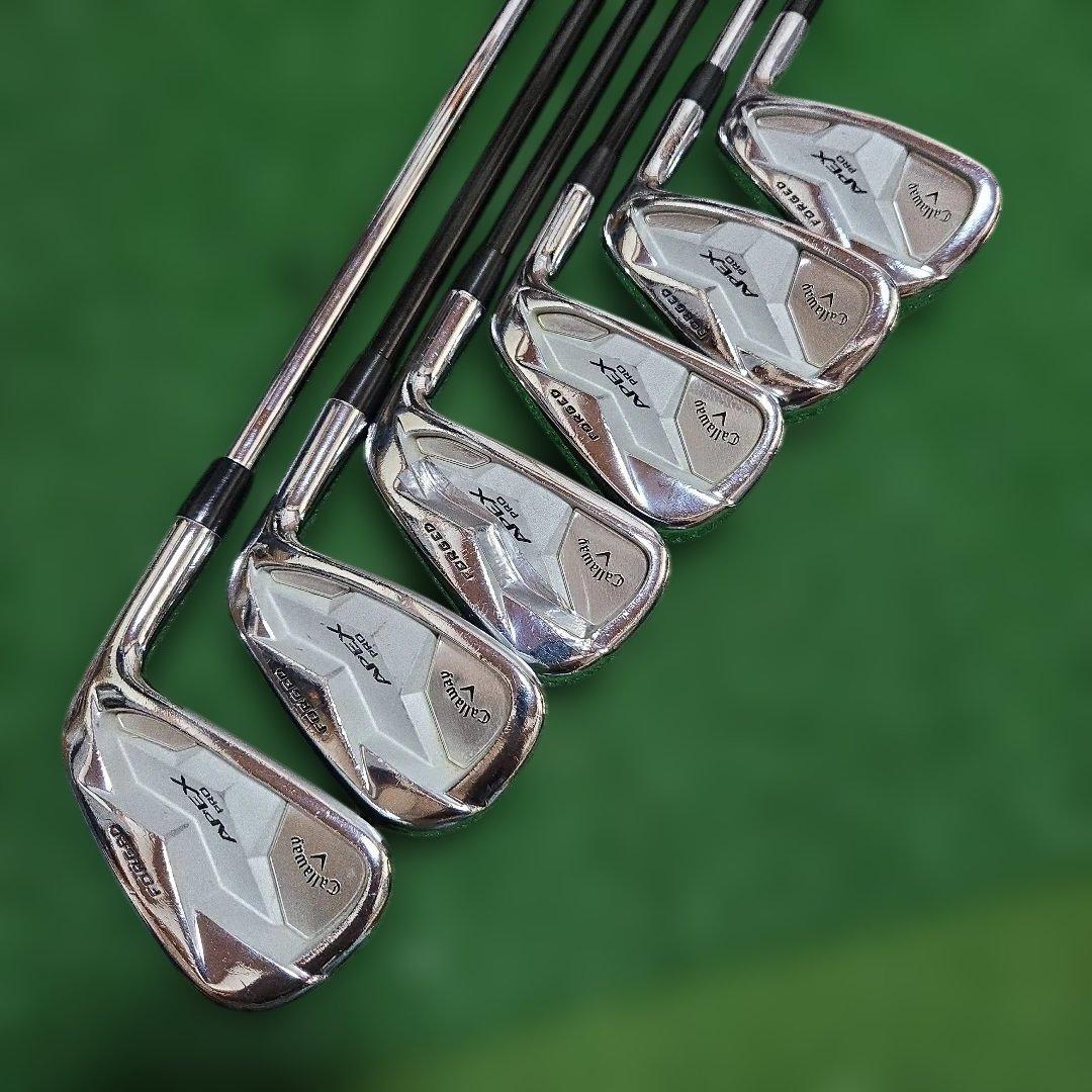 Callaway APEX PRO 2019 Irons 5-PW (6pc) — NS PRO 950GH S — Japan Model, Used
