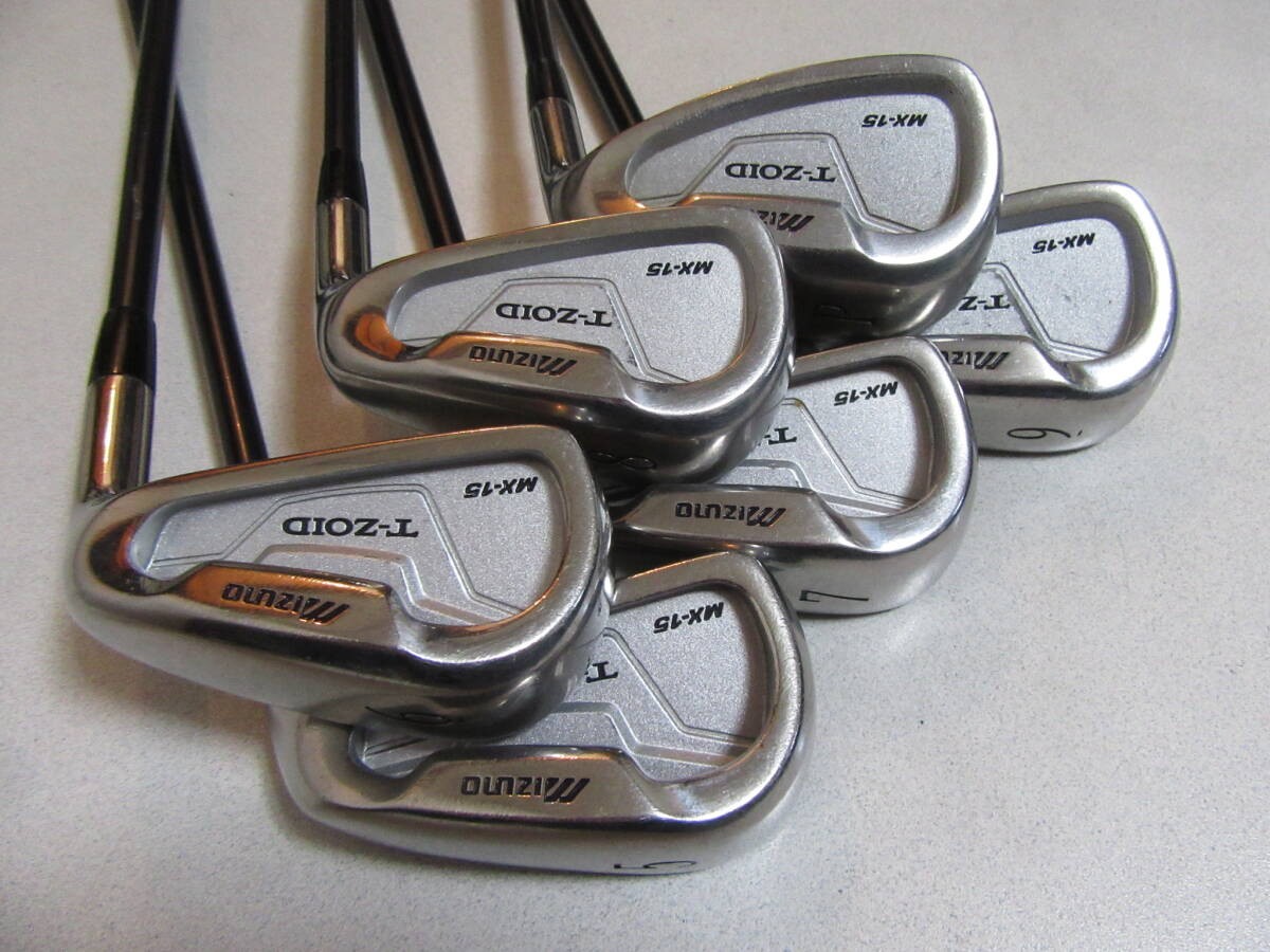 Mizuno T-ZOID MX-15 Iron Set – Curated from Japan - photo 1