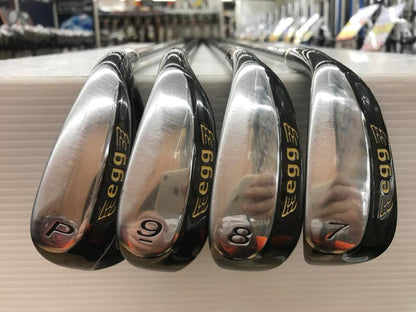 PRGR Super Egg Irons 7-9P (4pc) — Japan Model, Used