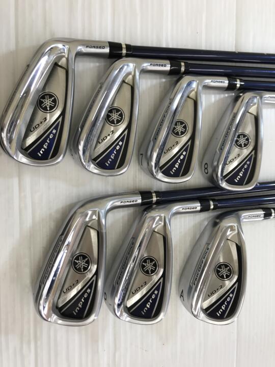 Yamaha Inpres UD+2 2019 Irons 5-9P,A (7pc) — MX-519i R — Japan Model, Used