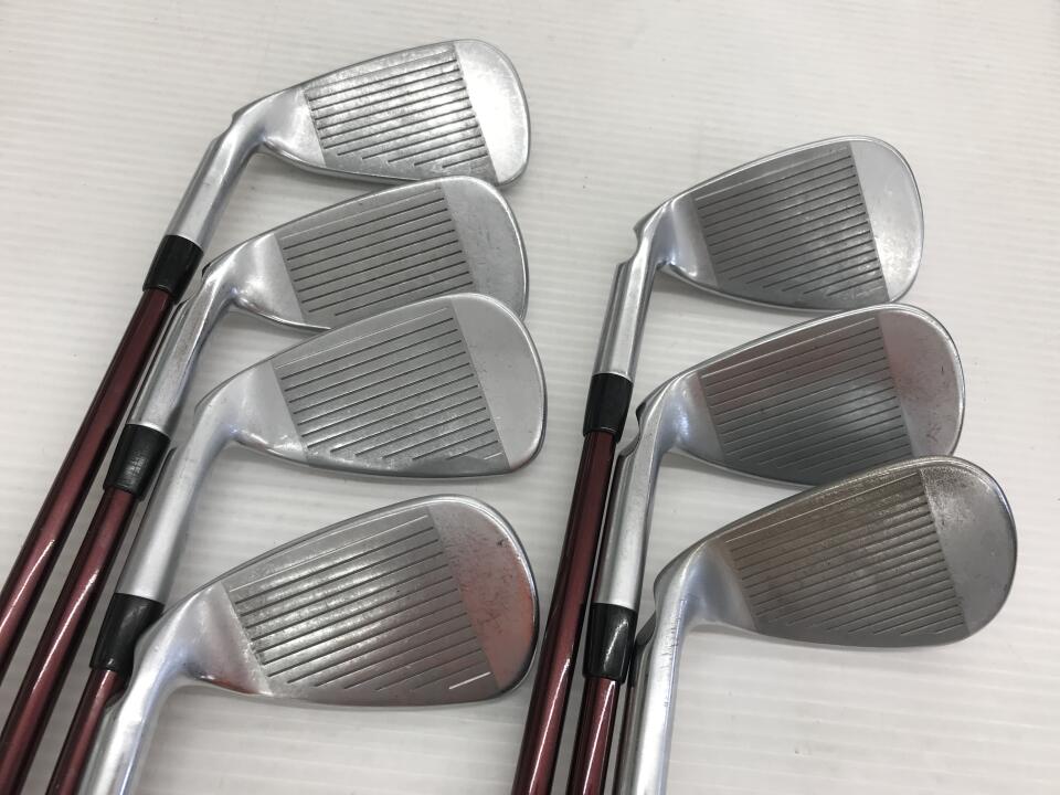 Ping G700 Irons 6-9W,U,S (7pc) — PING FUBUKI R — Japan Model, Used