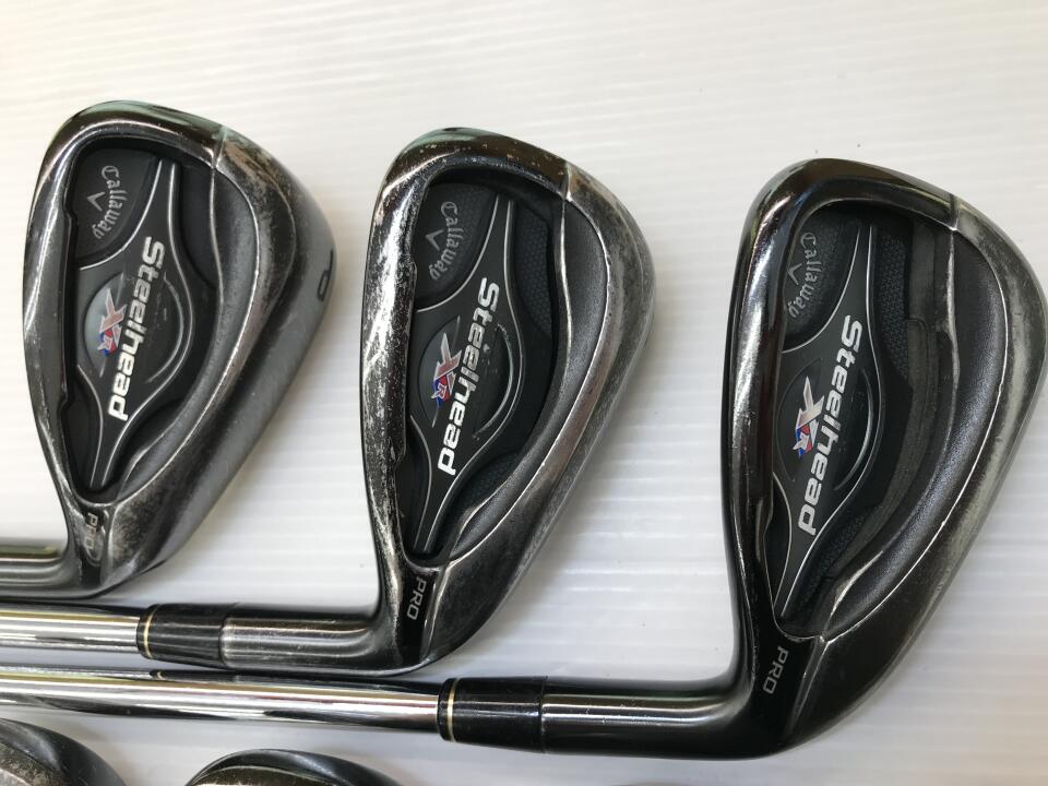Callaway Steelhead XR Pro Irons 4-9P (7pc) — NS PRO S — Japan Model, Used