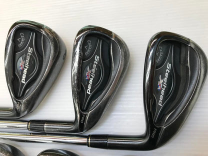 Callaway Steelhead XR Pro Irons 4-9P (7pc) — NS PRO S — Japan Model, Used