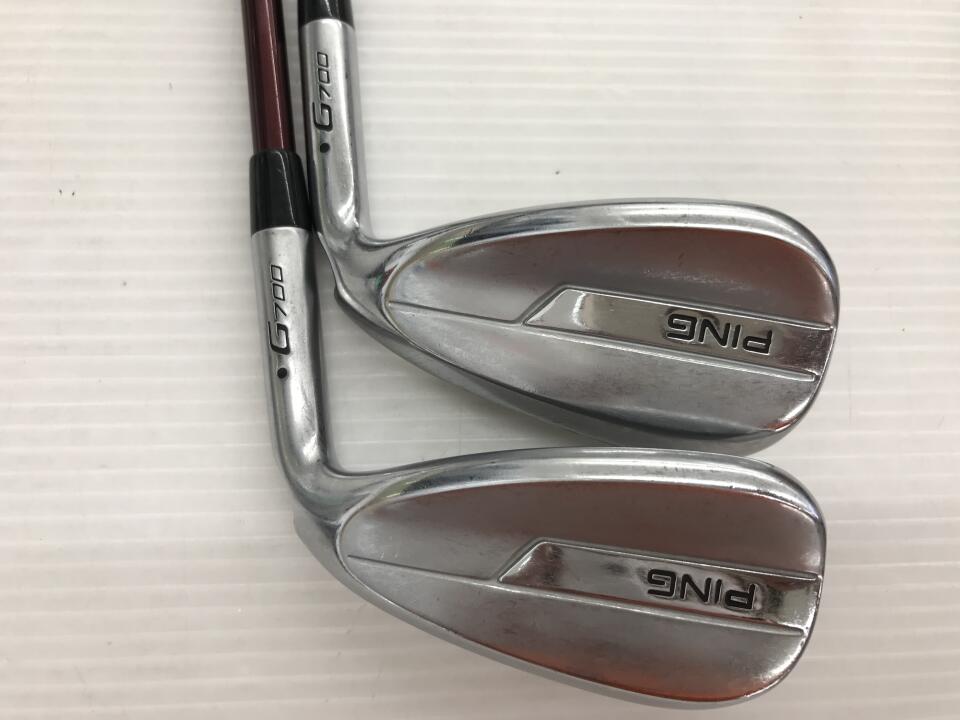 Ping G700 Irons 6-9W,U,S (7pc) — PING FUBUKI R — Japan Model, Used
