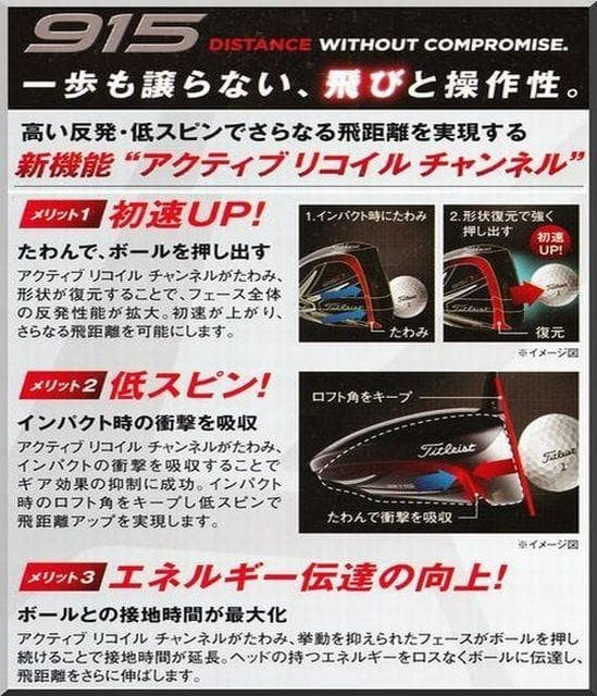 Titleist 915 D3 Driver Head – Curated from Japan - photo 6