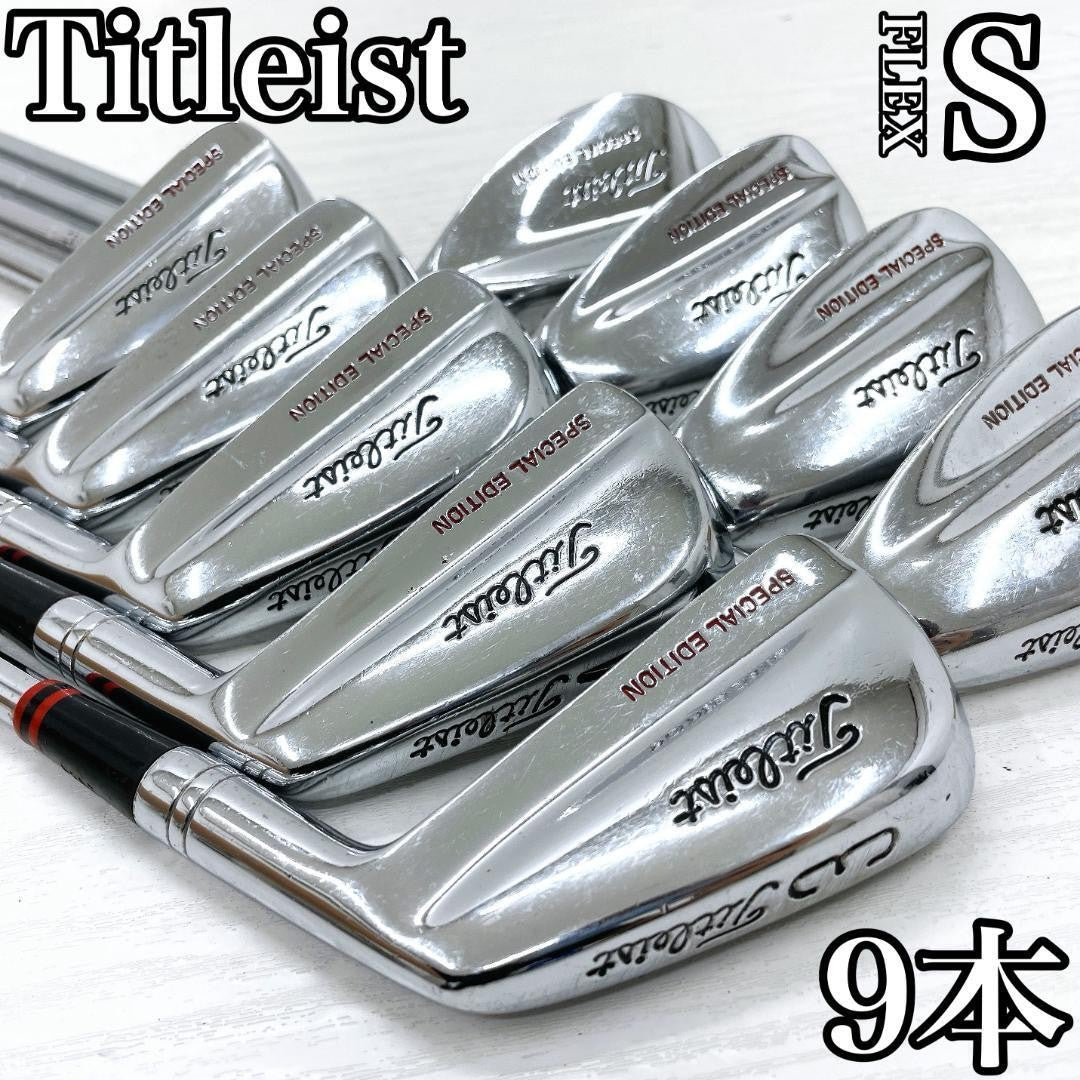 Titleist SPECIAL EDITION Muscle Back Iron Set – Curated from Japan - photo 1